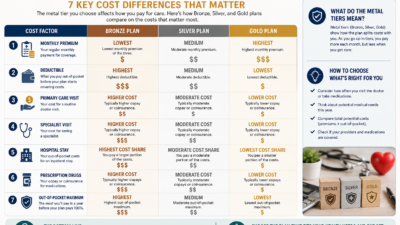 Bronze vs Silver vs Gold Health Plans