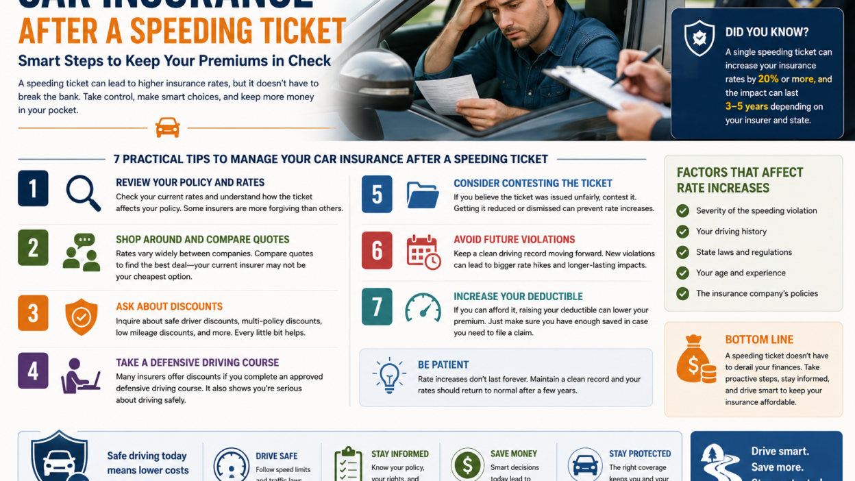 Car Insurance After a Speeding Ticket