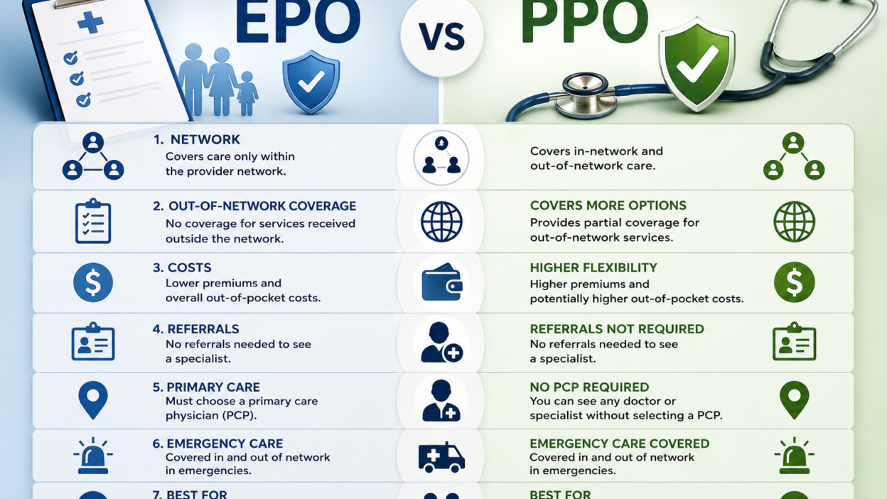 EPO vs PPO Health Insurance