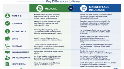 Medicaid vs Marketplace Insurance