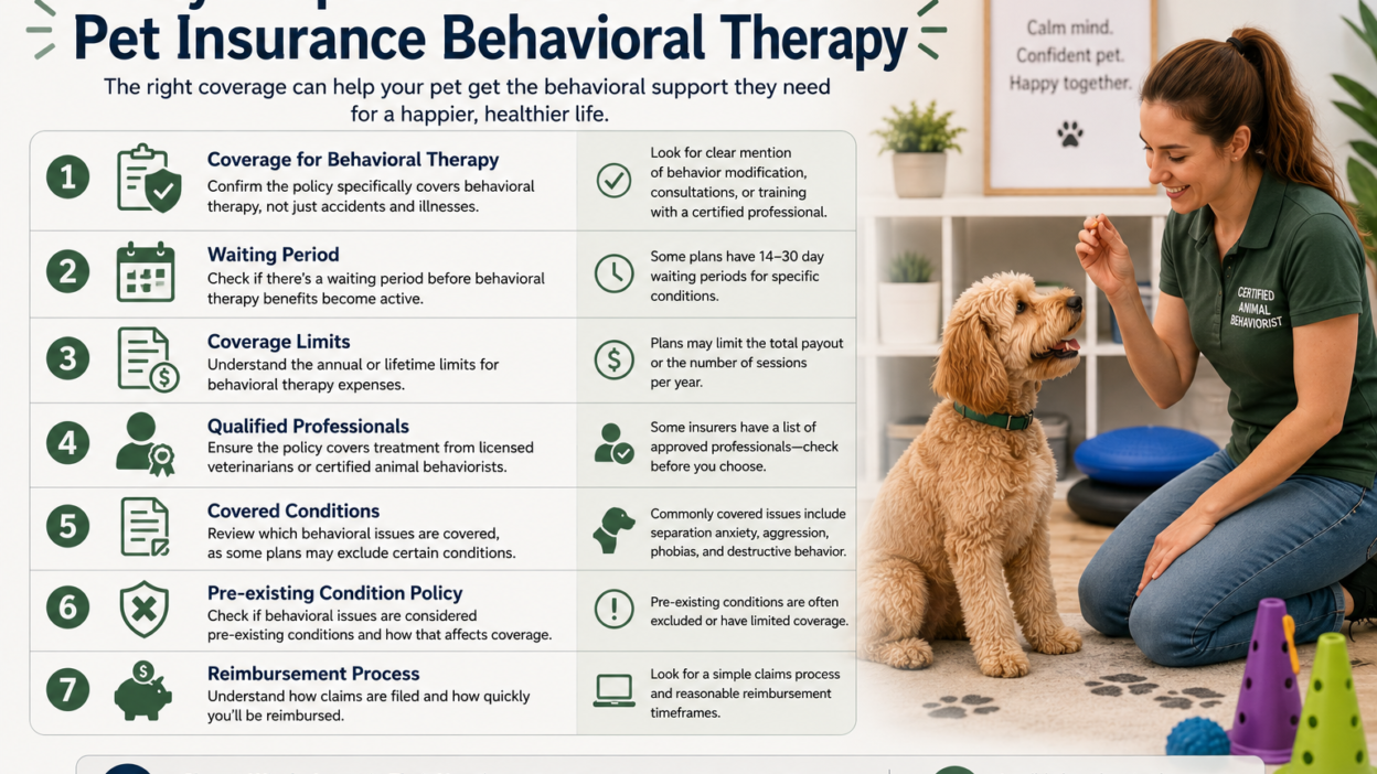Pet Insurance Behavioral Therapy
