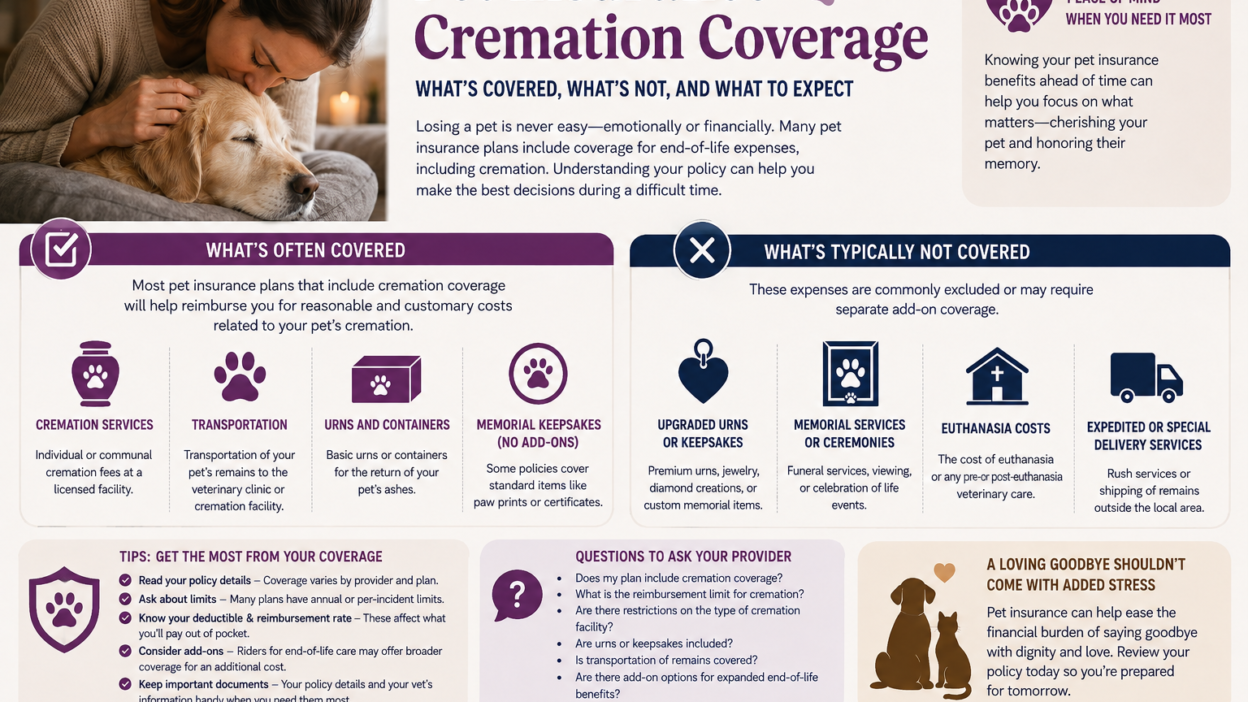 Pet Insurance Cremation Coverage