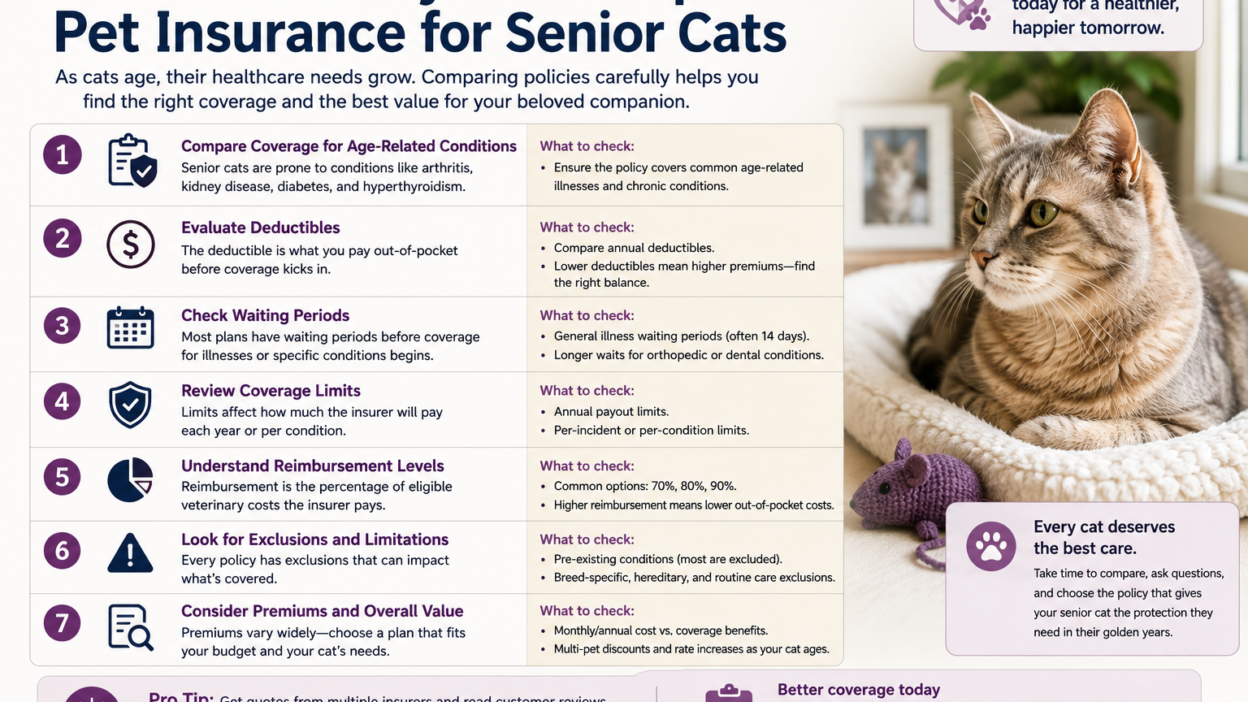 Pet Insurance for Senior Cats