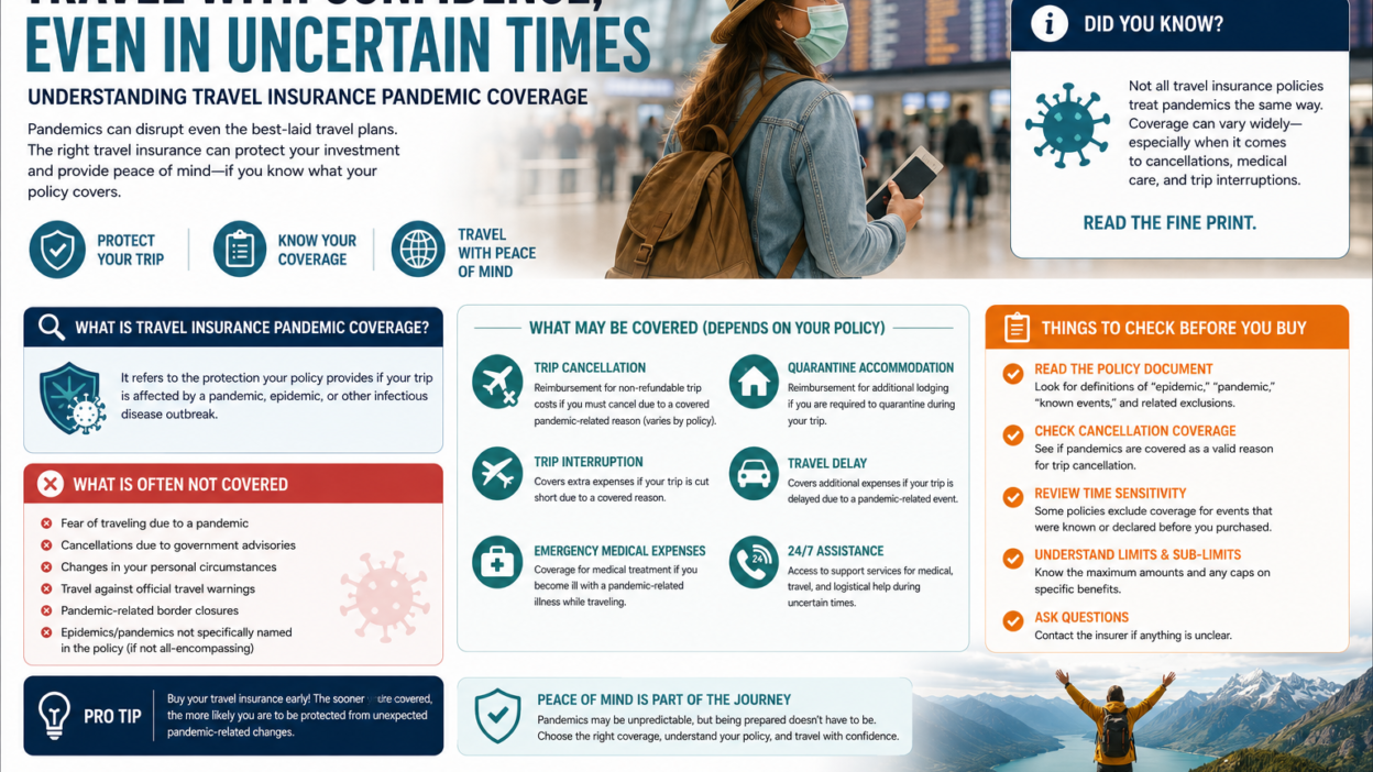 Travel Insurance Pandemic Coverage