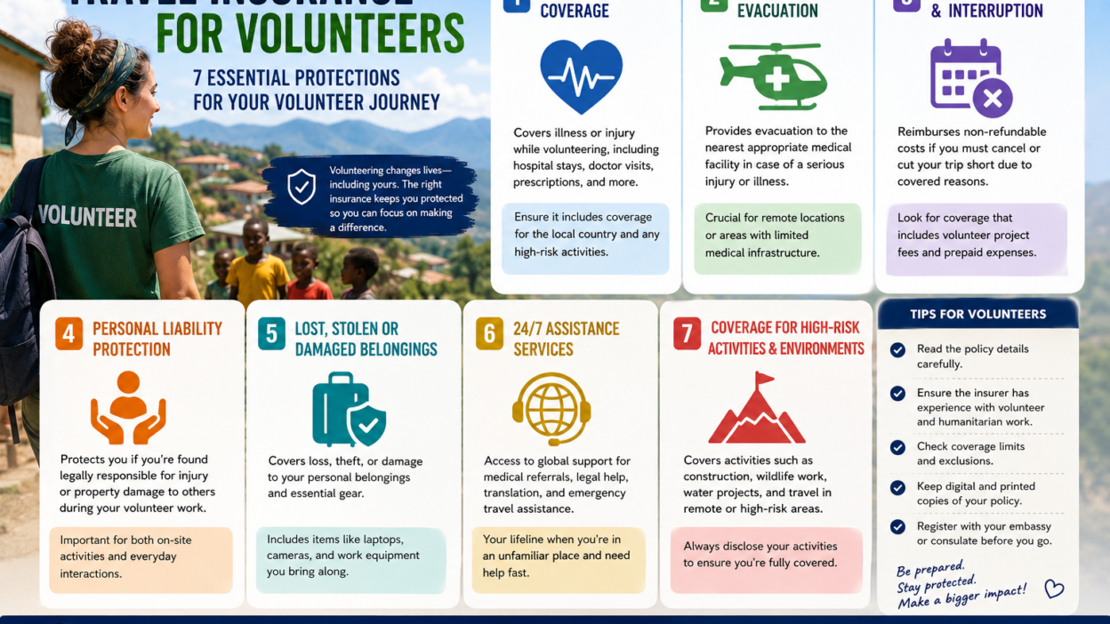 Travel Insurance for Volunteers